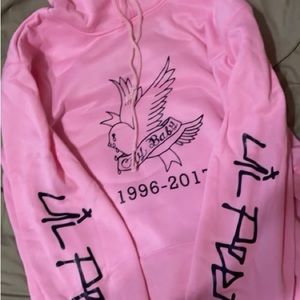 Pink Lol Peep merchandise hoody. Size women’s large